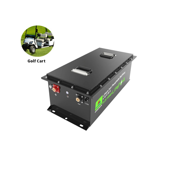 Μπαταρία 48V 105Ah LiFePo4 Golf Cart , Φιλική προς το περιβάλλον Lifepo4 Lion Battery